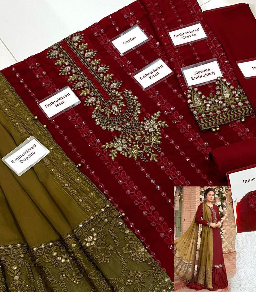 Saffron Gold Embroidered Tunic Set